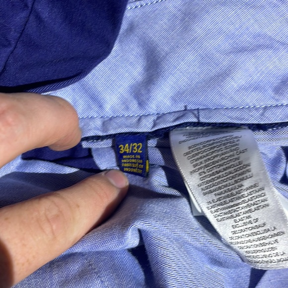 Polo Ralph Lauren Men’s Stretch Slim Fit Classic Dress Pants in Navy - Picture 6 of 6